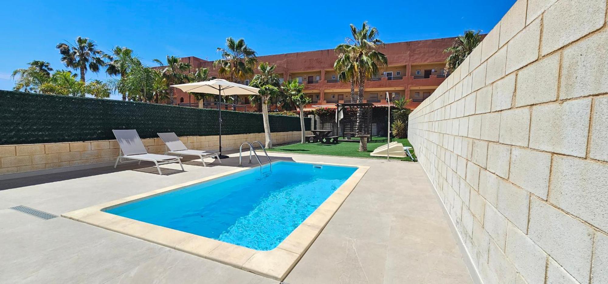 Homes Of Spain, Apartamentos Paraiso Vera Playa, Fatu Hiva, Bajo A Con Piscina Privada En Jardin Privado, Primera Linea De Playa, Wifi Экстерьер фото