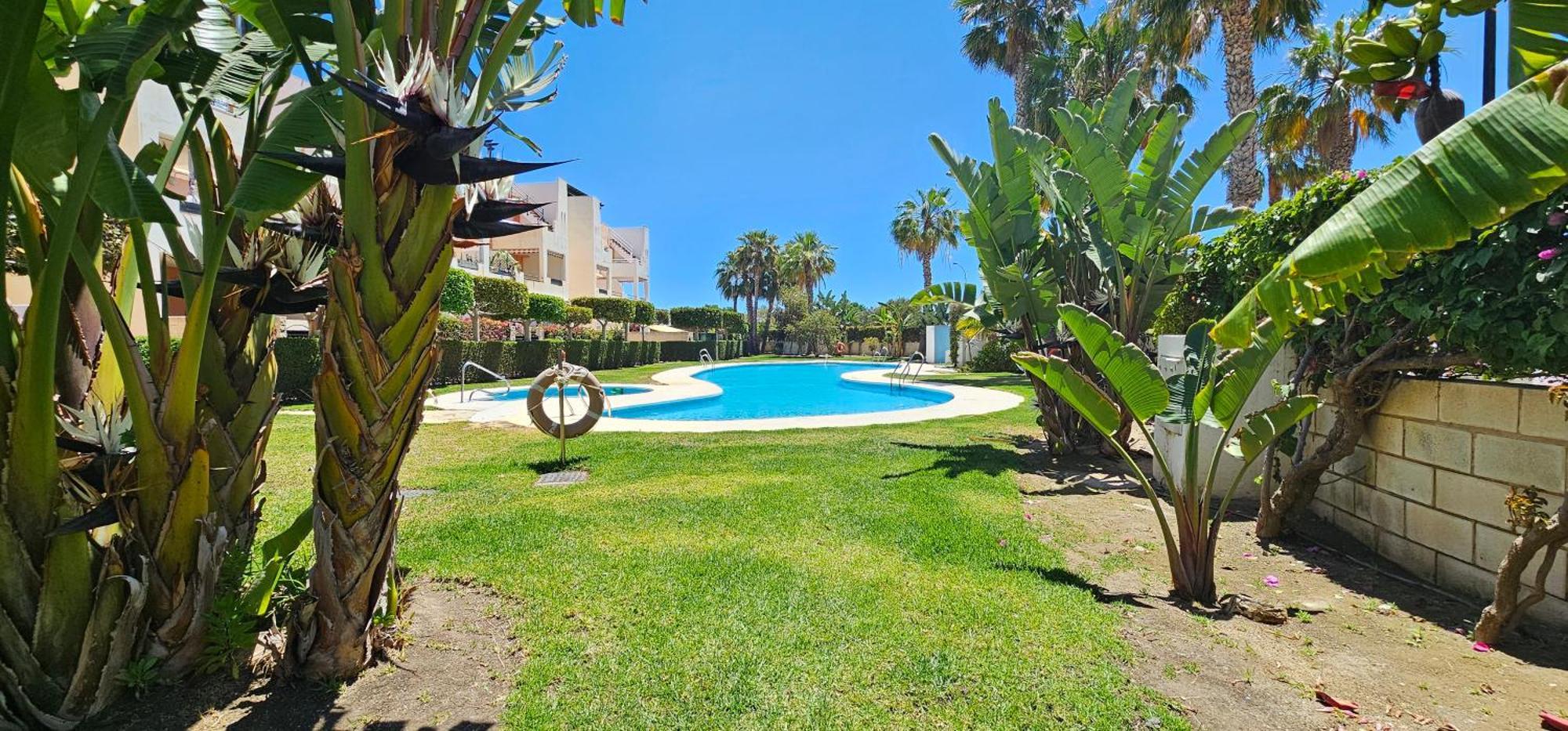 Homes Of Spain, Apartamentos Paraiso Vera Playa, Fatu Hiva, Bajo A Con Piscina Privada En Jardin Privado, Primera Linea De Playa, Wifi Экстерьер фото